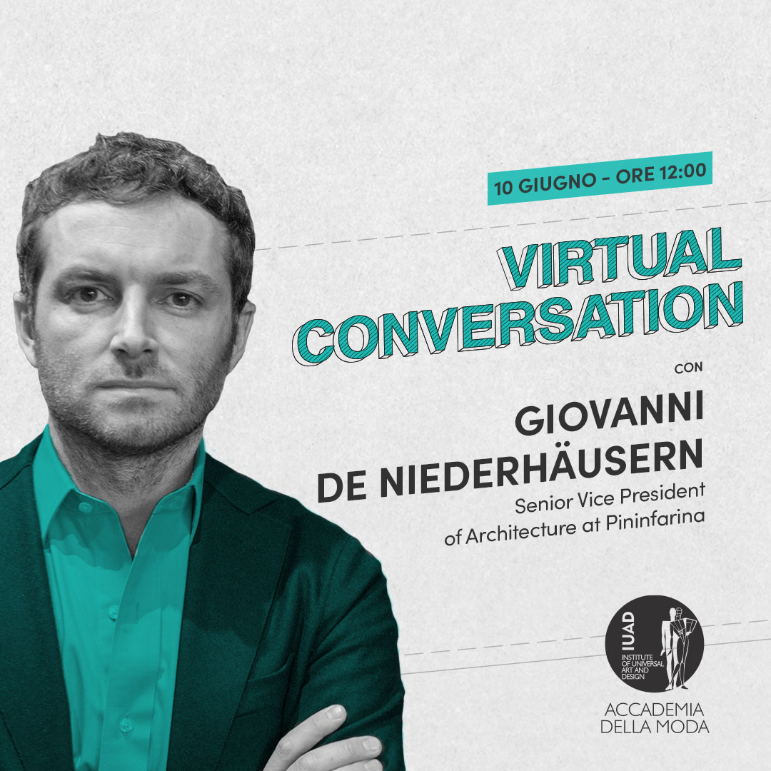 VIRTUAL CONVERSATION con Giovanni de Niederhäusern Vice Precident of Architecture, Pininfarina
