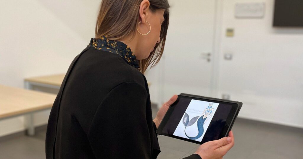 studentessa IUAD finalista al Untagged Upcycling contest