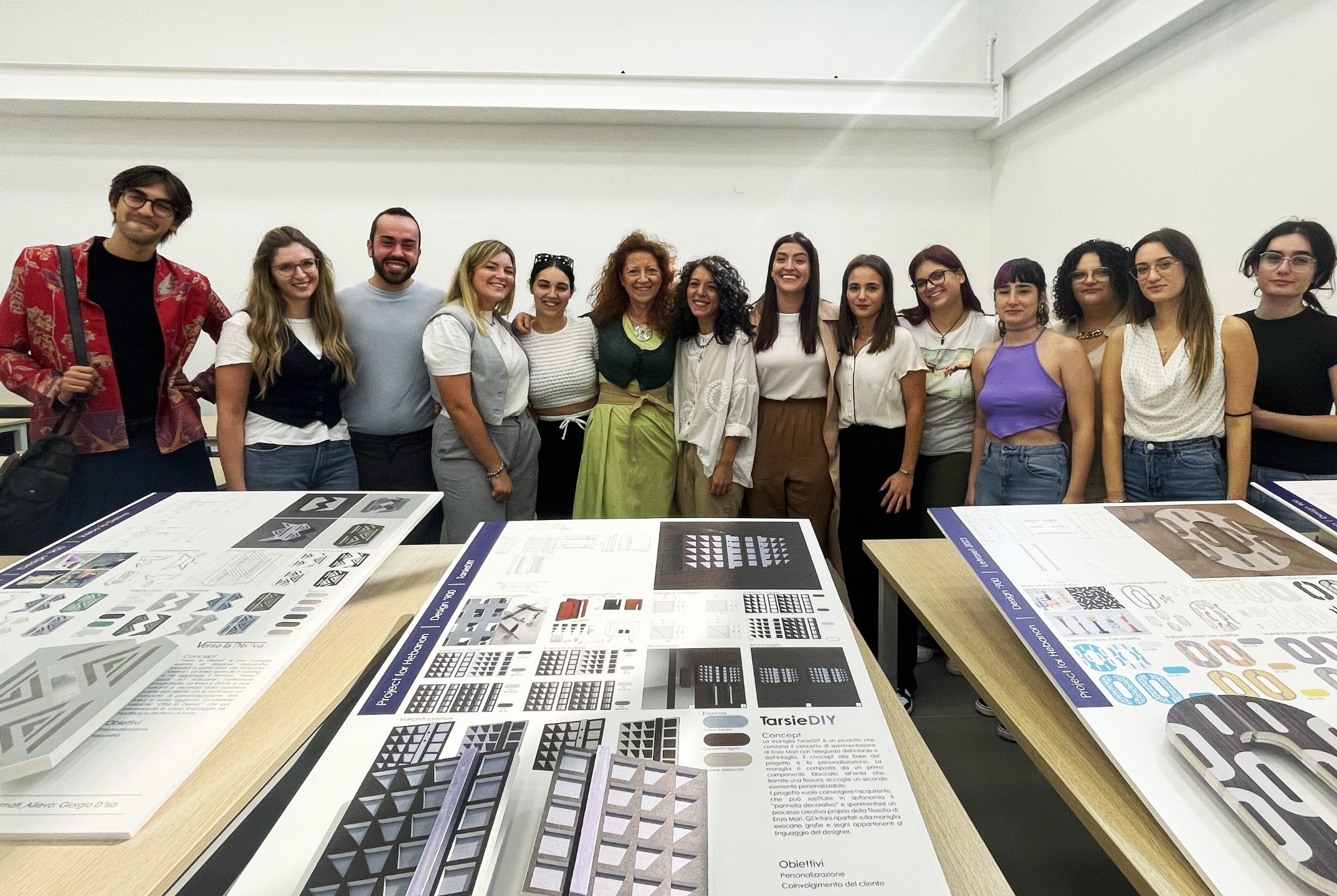 Hebanon seleziona, premia e produce 4 linee di maniglie progettate dagli allievi del corso di Design e Architettura degli interni dello IUAD